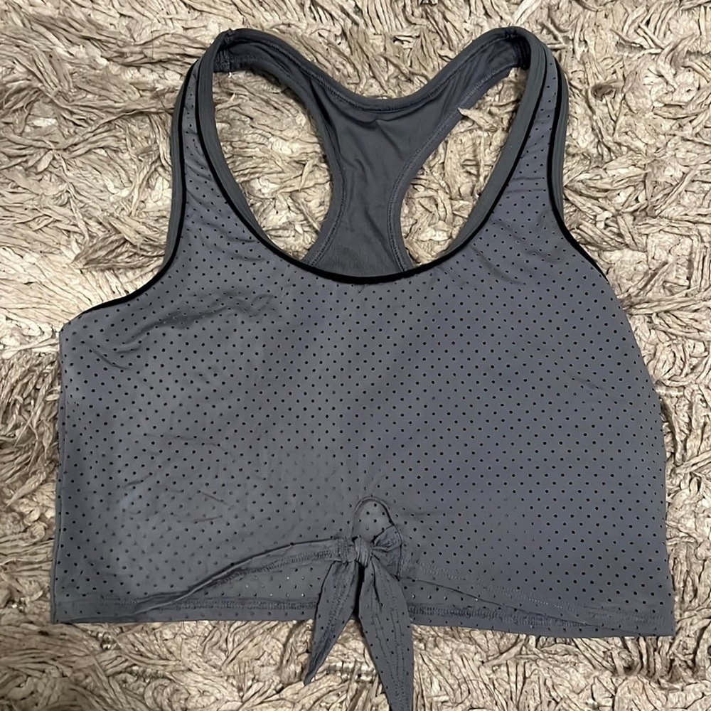 PINK Ultimate tied sports top!